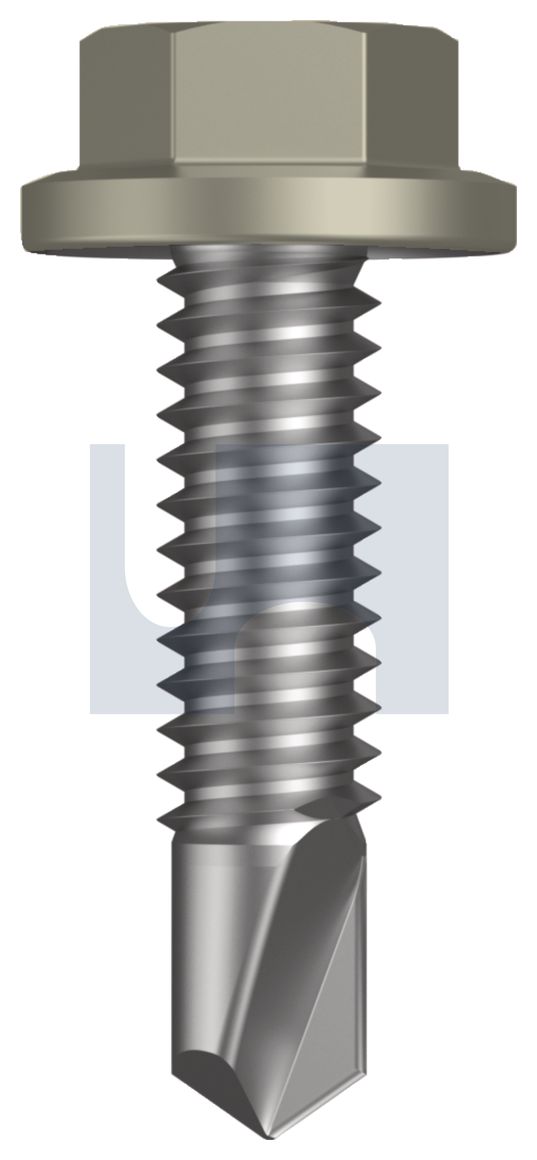 METAL SDS FLANGED HEX HEAD CL4 BU MET FLG HX:14-20X 25 thumbnail 5
