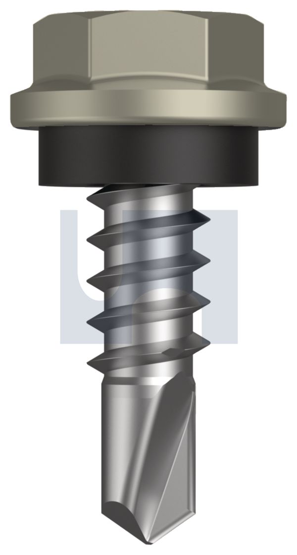 METAL SDS HEX HEAD + WASHER CL4 BU MET SEAL HX:10-16X 16 thumbnail 5