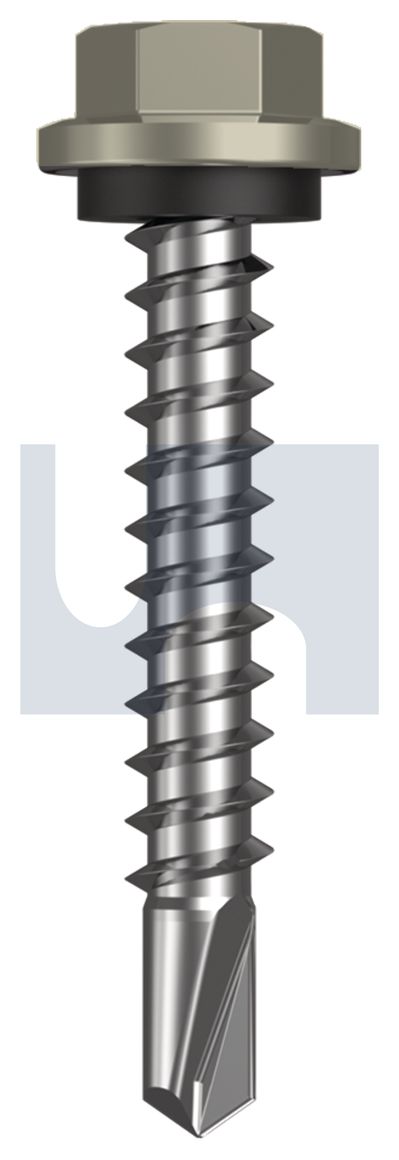METAL SDS HEX HEAD + WASHER CL4 BU MET SEAL HX:14-10X 42 thumbnail 5