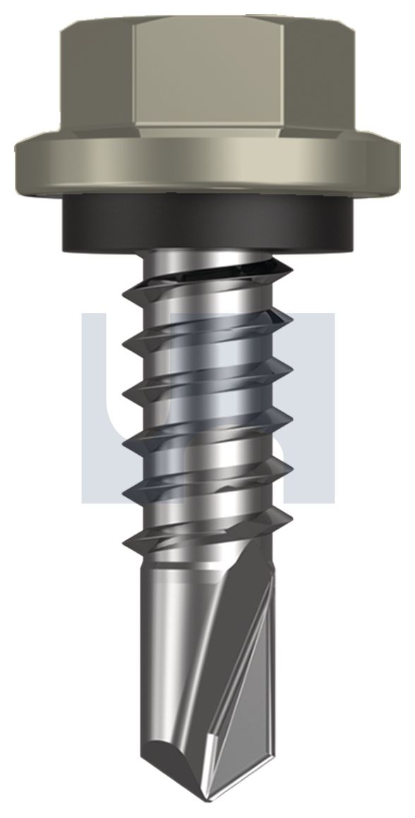METAL SDS HEX HEAD + WASHER CL4 BU MET SEAL HX:14-14X 22 thumbnail 5