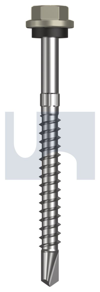 METAL SDS HEX HEAD + WASHER CL4 BU MET SEAL HX S:14-10X 75 thumbnail 5