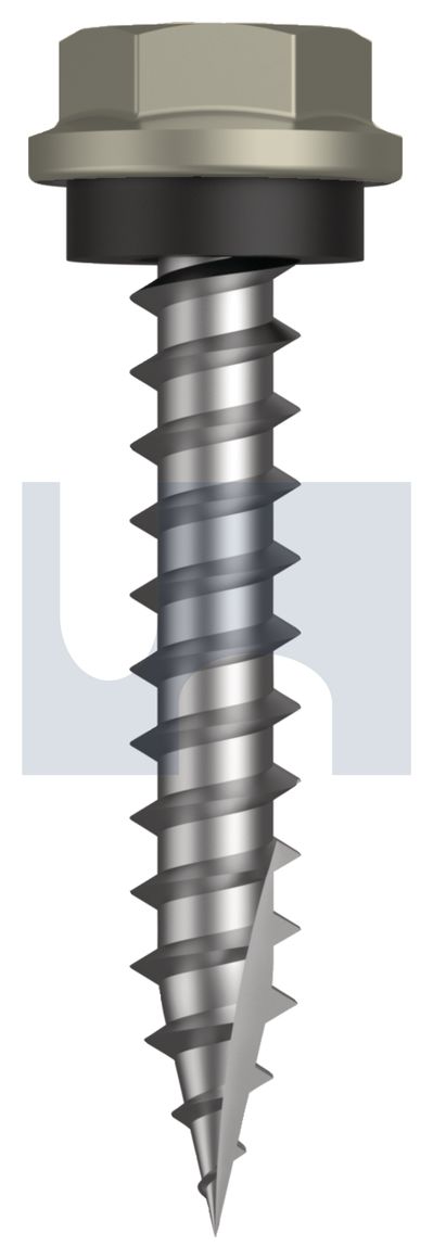 TYPE 17 HEX HEAD + WASHER CL4 BU T17 SEAL HX:10-12X 30 thumbnail 5