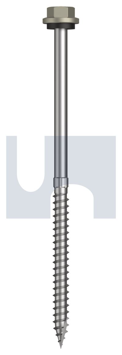 TYPE 17 HEX HEAD + WASHER CL4 BU T17 SEAL HX S:14-10X125 thumbnail 5