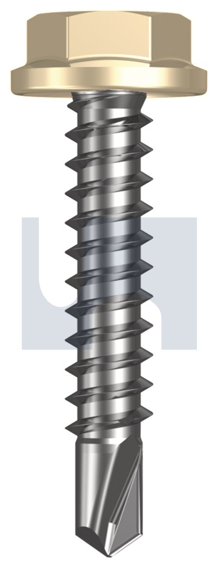 METAL SDS FLANGED HEX HEAD CL4 CC MET FLG HX:10-16X 25 thumbnail 5