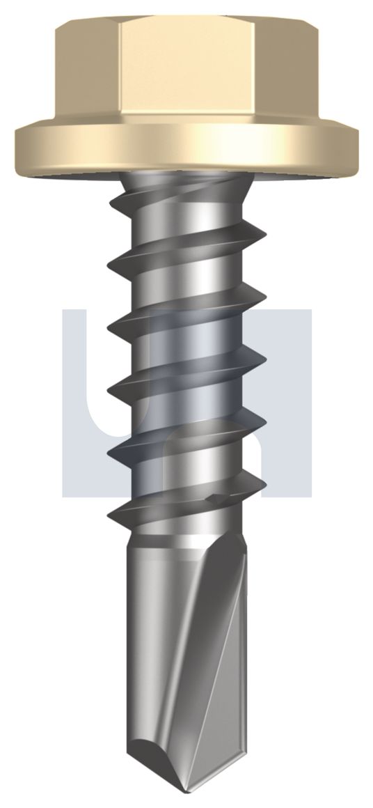METAL SDS FLANGED HEX HEAD CL4 CC MET FLG HX:14-10X 25 thumbnail 5