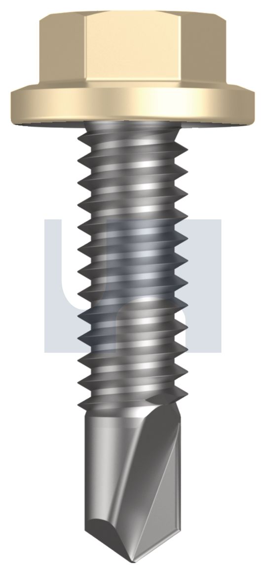 METAL SDS FLANGED HEX HEAD CL4 CC MET FLG HX:14-20X 25 thumbnail 5