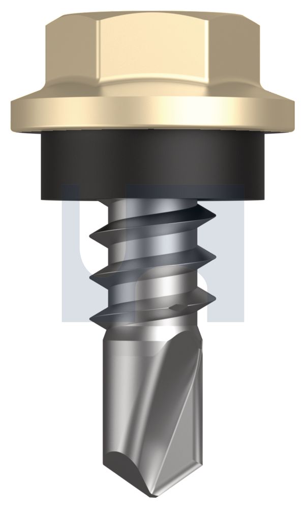 METAL SDS HEX HEAD + WASHER CL4 CC MET SEAL HX: 8-18X 12 thumbnail 5