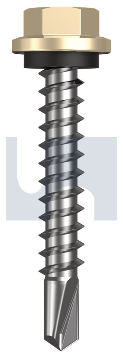 METAL SDS HEX HEAD + WASHER CL4 CC MET SEAL HX:14-10X 42 thumbnail 5