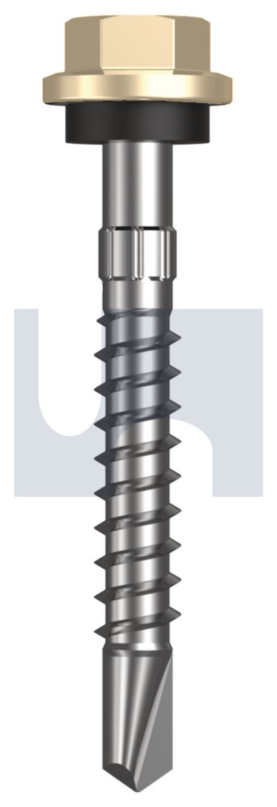 METAL SDS HEX HEAD + WASHER CL4 CC MET SEAL HX S:14-10X 50 thumbnail 5