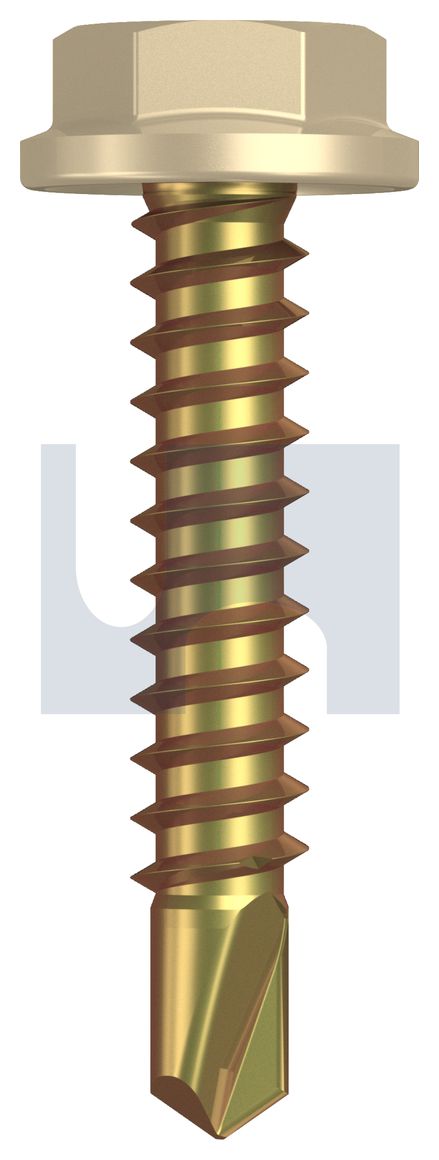METAL SDS FLANGED HEX HEAD ZYP CC MET FLG HX:10-16X 25 thumbnail 5