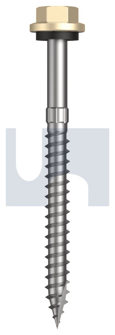 TYPE 17 HEX HEAD + WASHER CL4 CC T17 SEAL HX S:14-10X 75 thumbnail 5