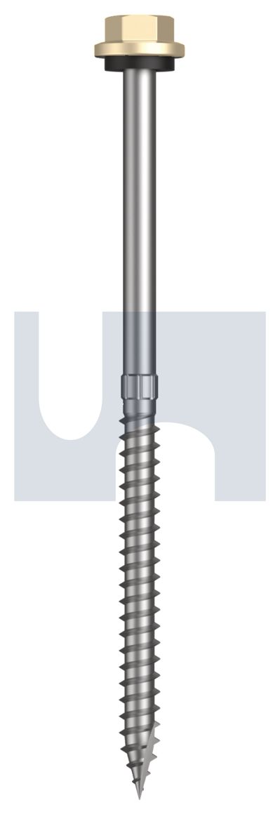 TYPE 17 HEX HEAD + WASHER CL4 CC T17 SEAL HX S:14-10X115 thumbnail 5