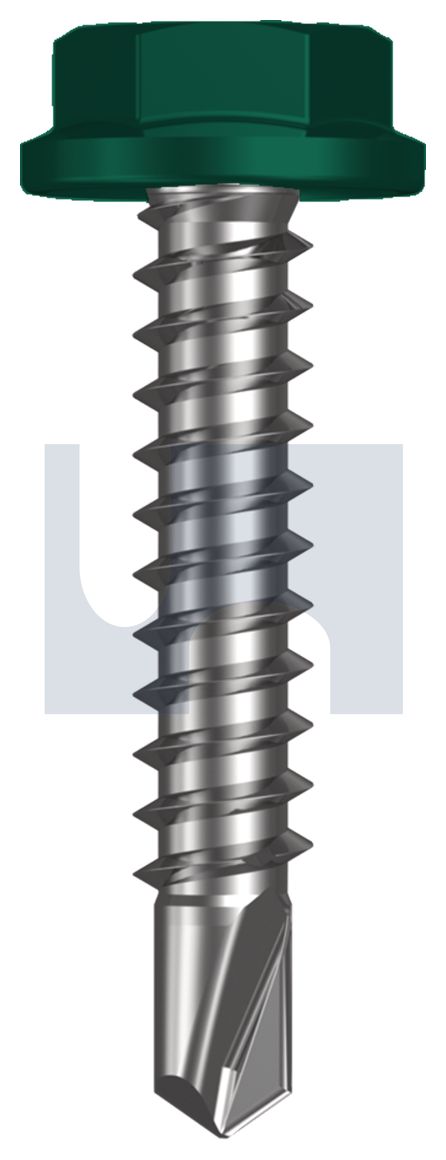 METAL SDS FLANGED HEX HEAD CL4 CG MET FLG HX:10-16X 25 thumbnail 5