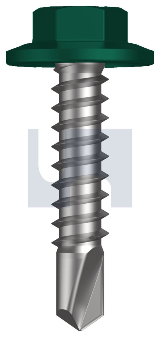 METAL SDS FLANGED HEX HEAD CL4 CG MET FLG HX:12-14X 25 thumbnail 5