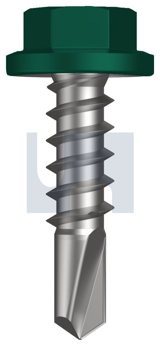 METAL SDS FLANGED HEX HEAD CL4 CG MET FLG HX:14-10X 25 thumbnail 5
