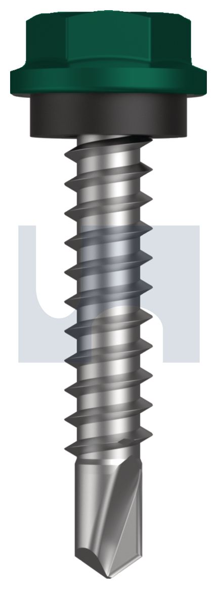 METAL SDS HEX HEAD + WASHER CL4 CG MET SEAL HX:10-16X 25 thumbnail 5