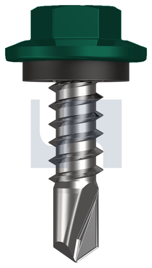 METAL SDS HEX HEAD + WASHER CL4 CG MET SEAL HX:12-14X 20 thumbnail 5
