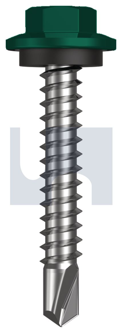 METAL SDS HEX HEAD + WASHER CL4 CG MET SEAL HX:12-14X 35 thumbnail 5