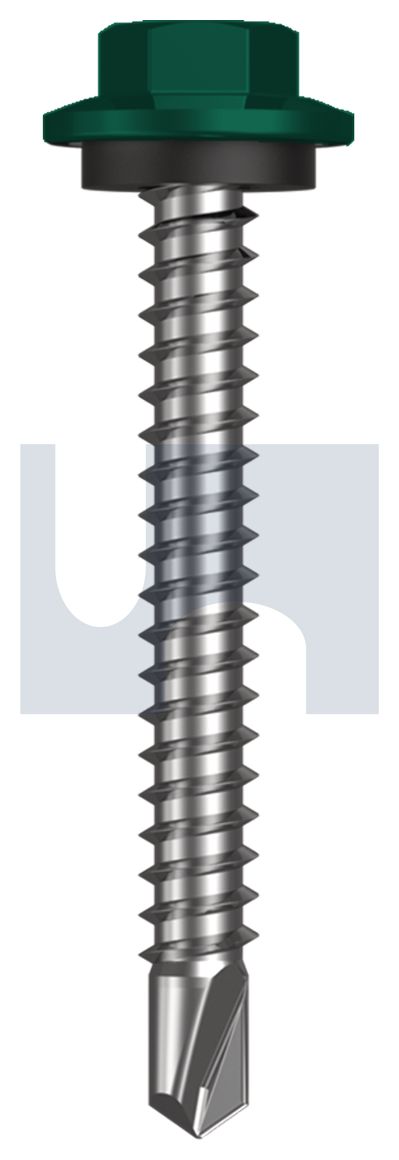 METAL SDS HEX HEAD + WASHER CL4 CG MET SEAL HX:12-14X 45 thumbnail 5
