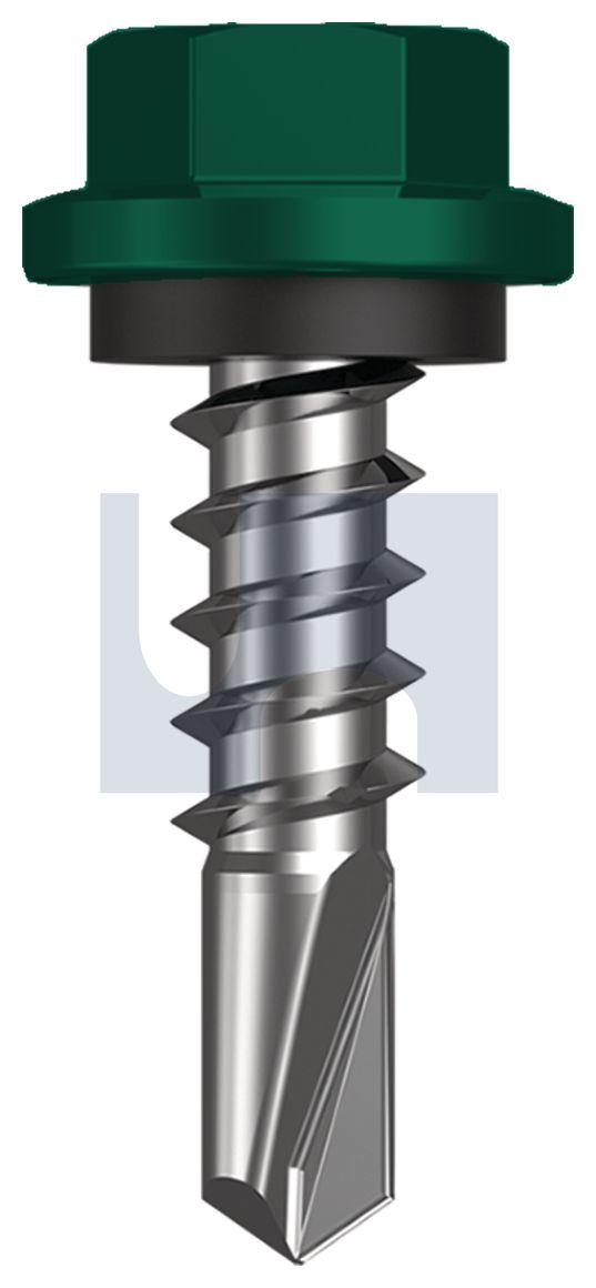 METAL SDS HEX HEAD + WASHER CL4 CG MET SEAL HX:14-10X 25 thumbnail 5