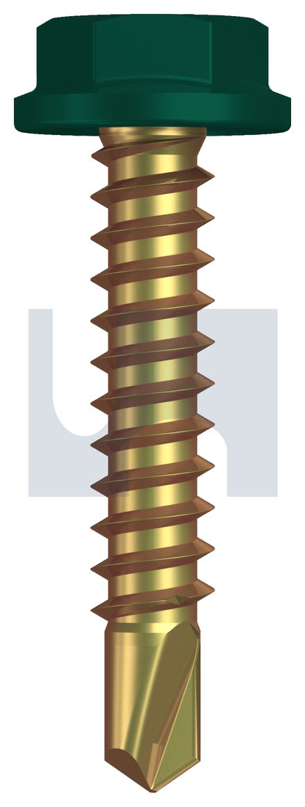 METAL SDS FLANGED HEX HEAD ZYP CG MET FLG HX:10-16X 25 thumbnail 5