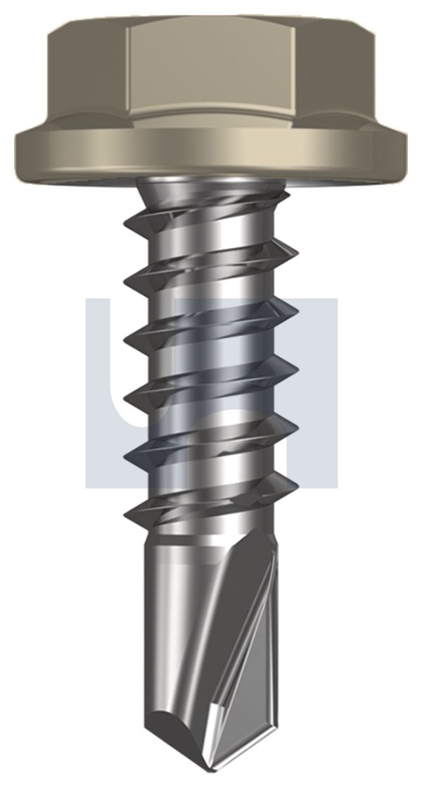 METAL SDS FLANGED HEX HEAD CL4 CO MET FLG HX:10-16X 16 thumbnail 5