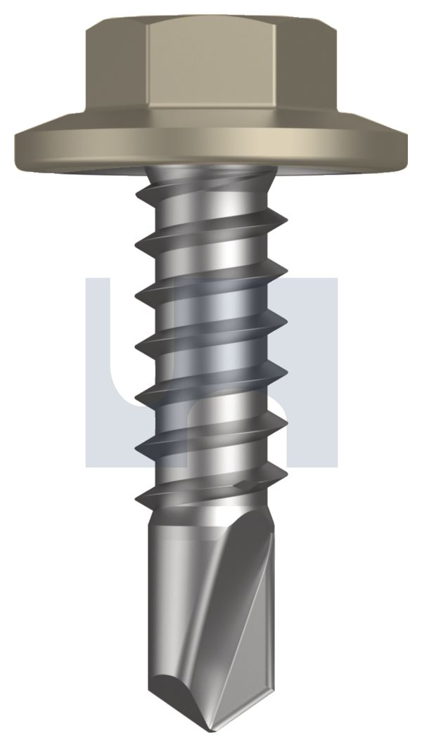 METAL SDS FLANGED HEX HEAD CL4 CO MET FLG HX:12-14X 20 thumbnail 5