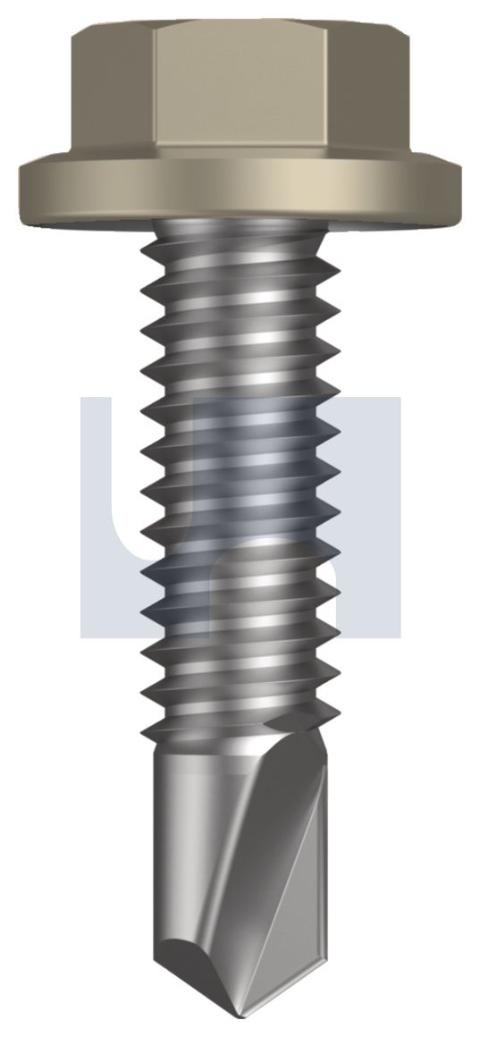 METAL SDS FLANGED HEX HEAD CL4 CO MET FLG HX:14-20X 25 thumbnail 5