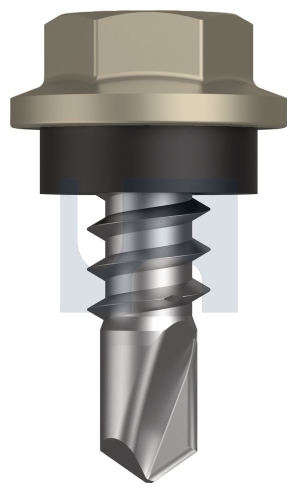 METAL SDS HEX HEAD + WASHER CL4 CO MET SEAL HX: 8-18X 12 thumbnail 5