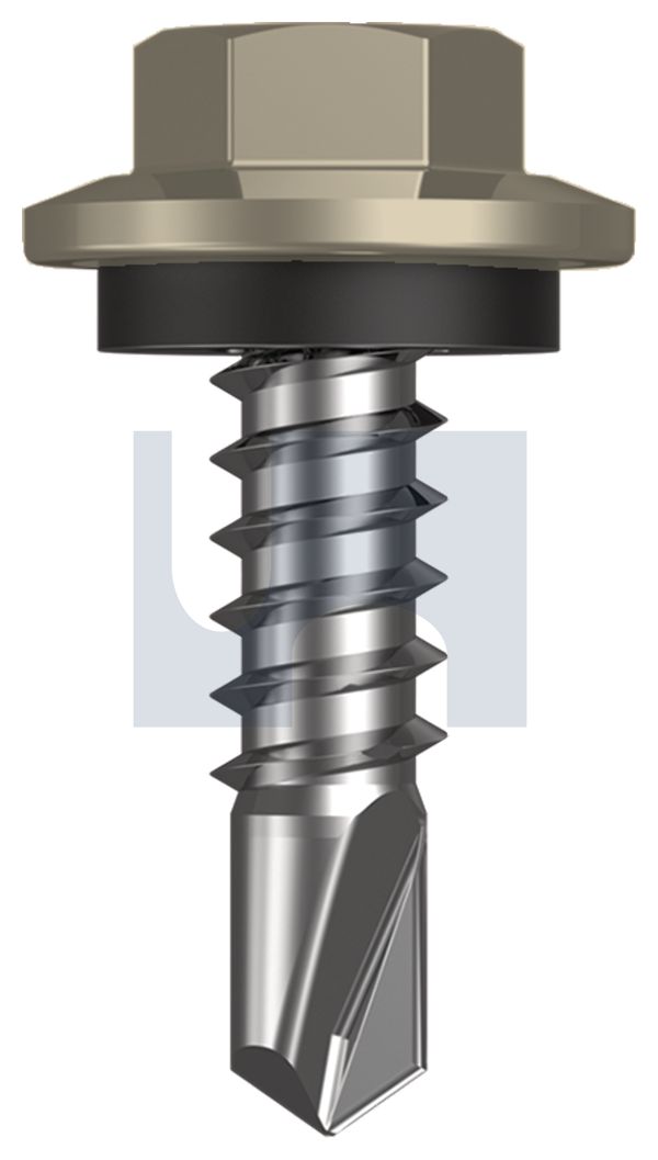 METAL SDS HEX HEAD + WASHER CL4 CO MET SEAL HX:12-14X 20 thumbnail 5