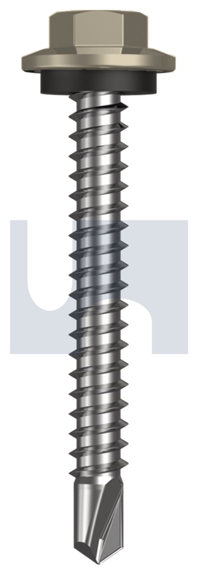 METAL SDS HEX HEAD + WASHER CL4 CO MET SEAL HX:12-14X 45 thumbnail 5