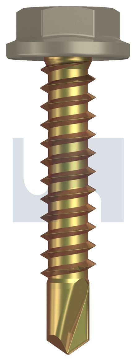 METAL SDS FLANGED HEX HEAD ZYP CO MET FLG HX:10-16X 25 thumbnail 5