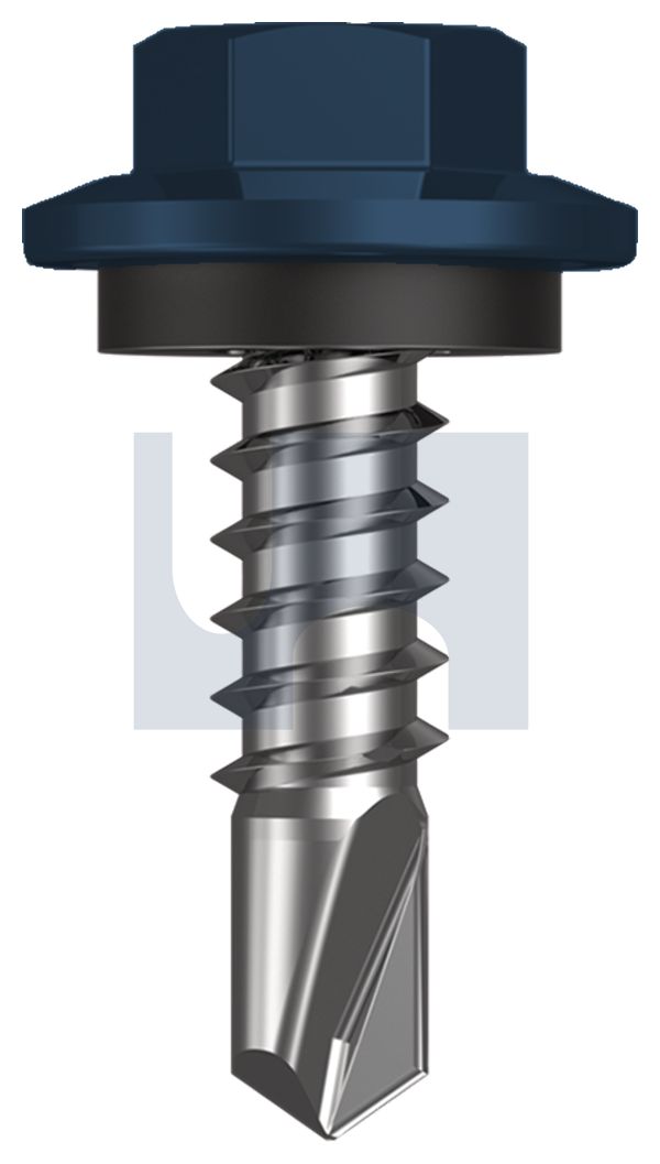 METAL SDS HEX HEAD + WASHER CL4 DO MET SEAL HX:12-14X 20 thumbnail 5