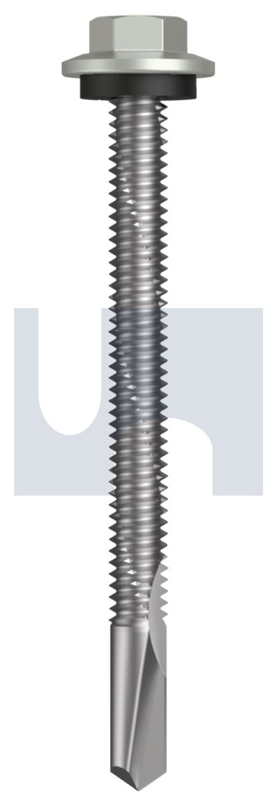 s500 SDS HEX HEAD + WASHER CL4 DU S500 SEAL HX:12-24X 65 thumbnail 5