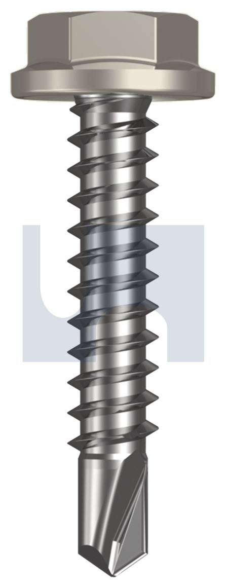 METAL SDS FLANGED HEX HEAD CL4 DU MET FLG HX:10-16X 25 thumbnail 5