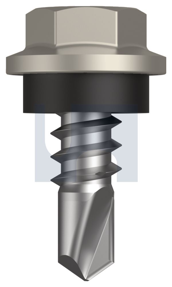 METAL SDS HEX HEAD + WASHER CL4 DU MET SEAL HX: 8-18X 12 thumbnail 5