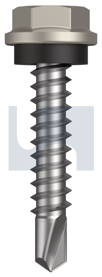 METAL SDS HEX HEAD + WASHER CL4 DU MET SEAL HX:10-16X 25 thumbnail 5