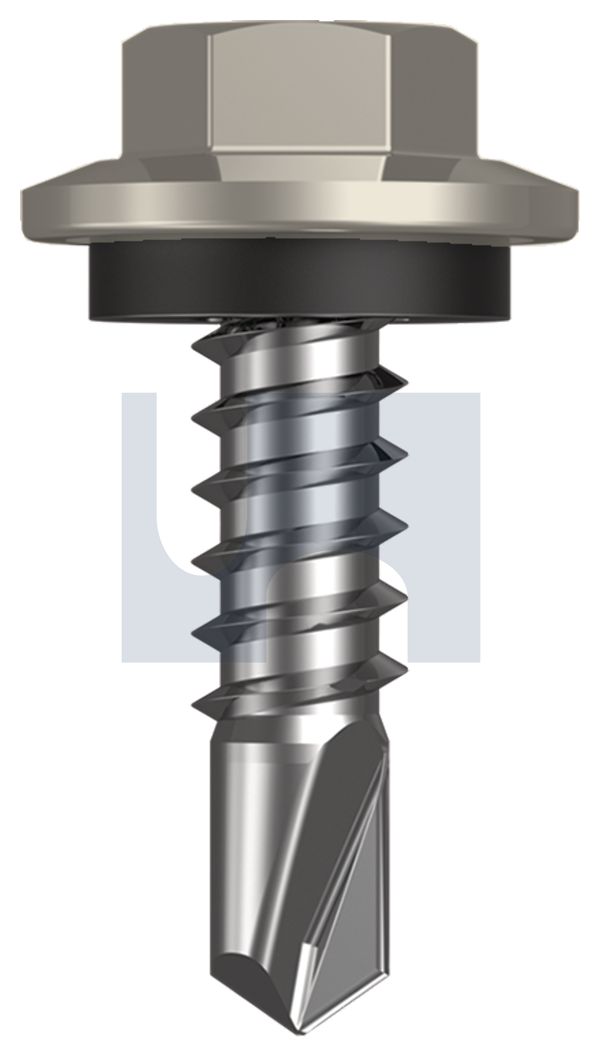 METAL SDS HEX HEAD + WASHER CL4 DU MET SEAL HX:12-14X 20 thumbnail 5