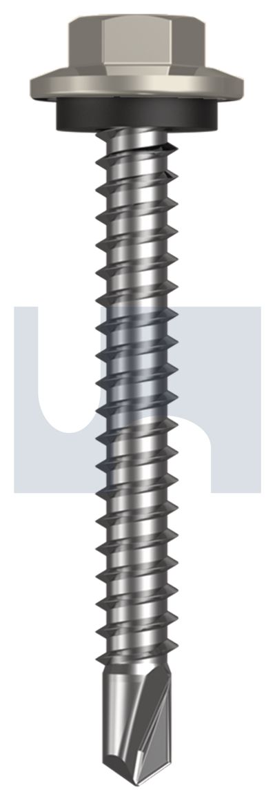 METAL SDS HEX HEAD + WASHER CL4 DU MET SEAL HX:12-14X 45 thumbnail 5