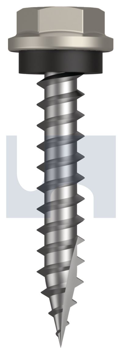 TYPE 17 HEX HEAD + WASHER CL4 DU T17 SEAL HX:10-12X 30 thumbnail 5