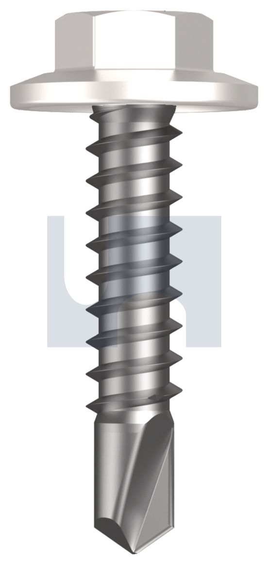 METAL SDS FLANGED HEX HEAD CL4 DW MET FLG HX:12-14X 25 thumbnail 5