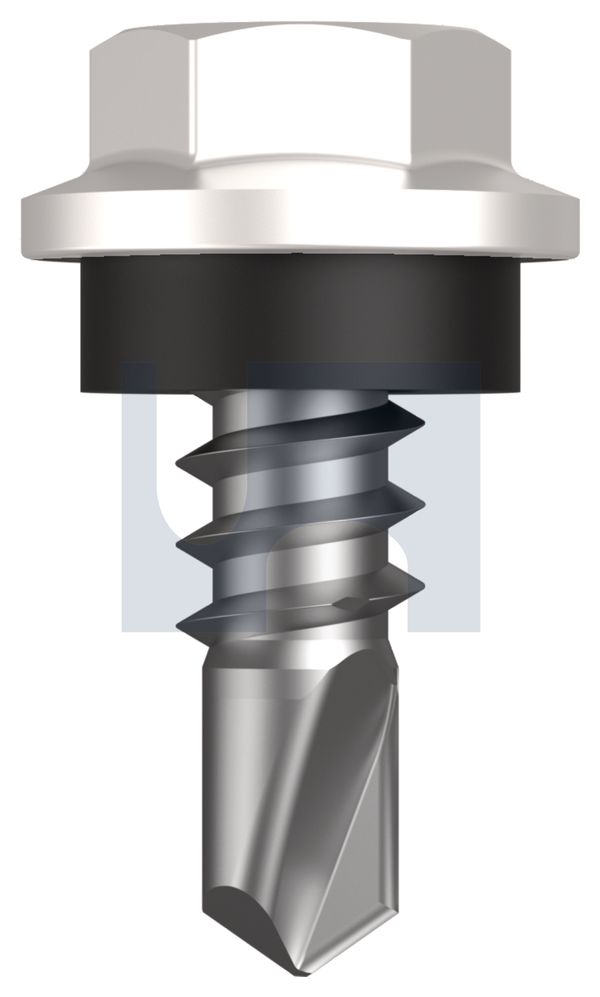 METAL SDS HEX HEAD + WASHER CL4 DW MET SEAL HX: 8-18X 12 thumbnail 5