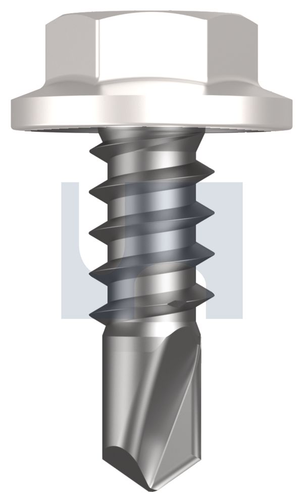 METAL SDS FLANGED HEX HEAD ZYP DW MET FLG HX: 8-18X 12 thumbnail 5