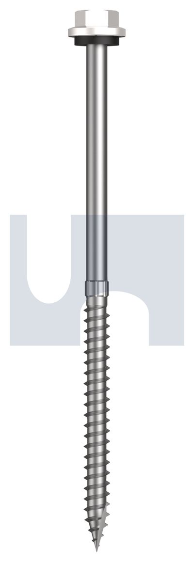 TYPE 17 HEX HEAD + WASHER CL4 DW T17 SEAL HX S:14-10X125 thumbnail 5