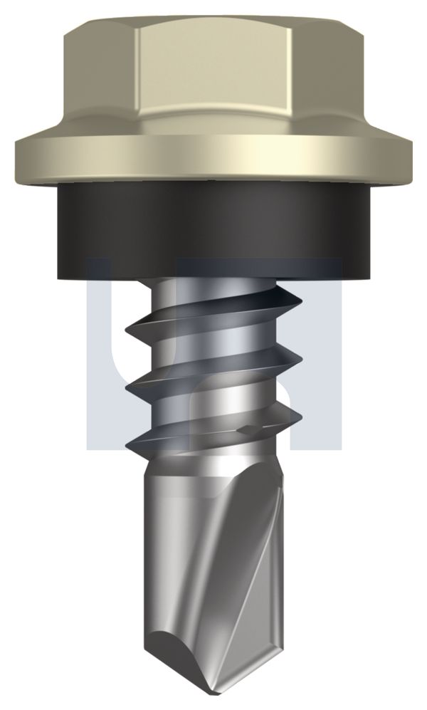 METAL SDS HEX HEAD + WASHER CL4 EH MET SEAL HX: 8-18X 12 thumbnail 5