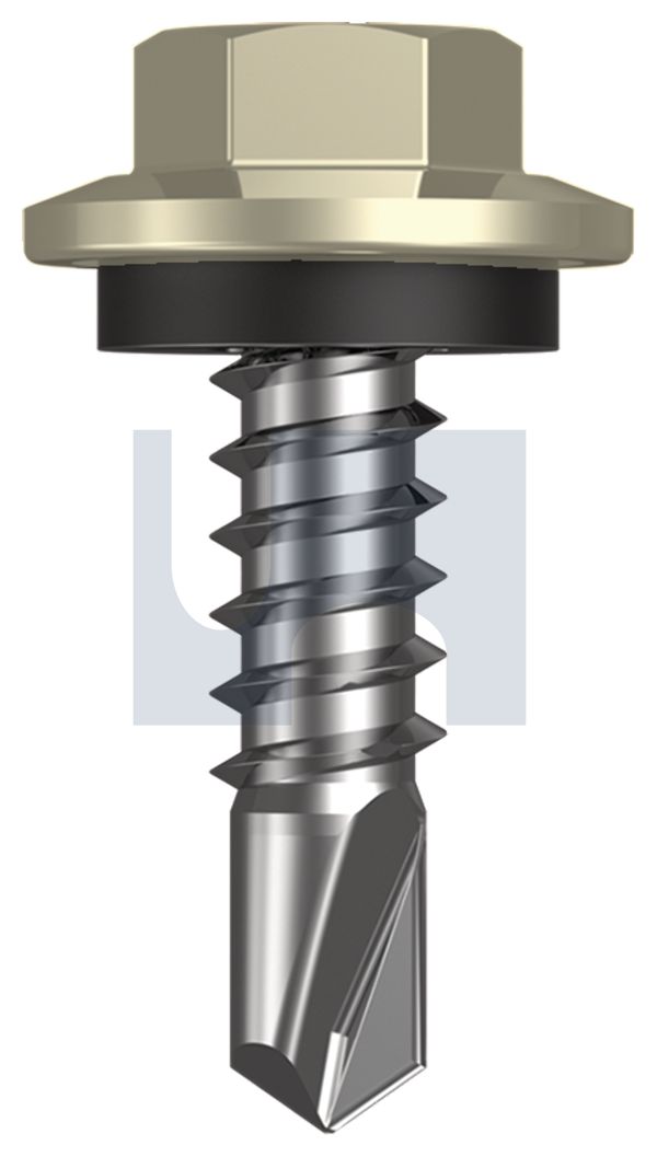 METAL SDS HEX HEAD + WASHER CL4 EH MET SEAL HX:12-14X 20 thumbnail 5