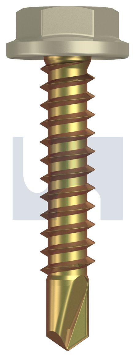 METAL SDS FLANGED HEX HEAD ZYP EH MET FLG HX:10-16X 25 thumbnail 5