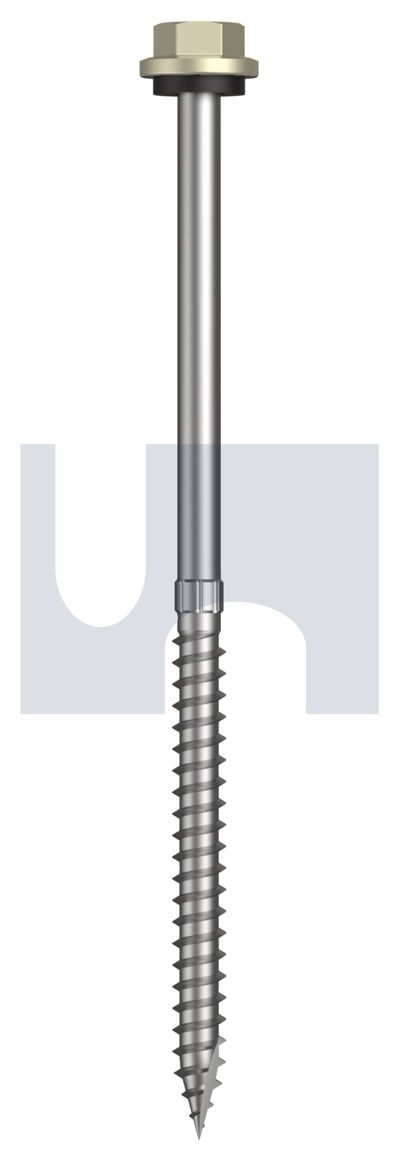 TYPE 17 HEX HEAD + WASHER CL4 EH T17 SEAL HX S:14-10X125 thumbnail 5