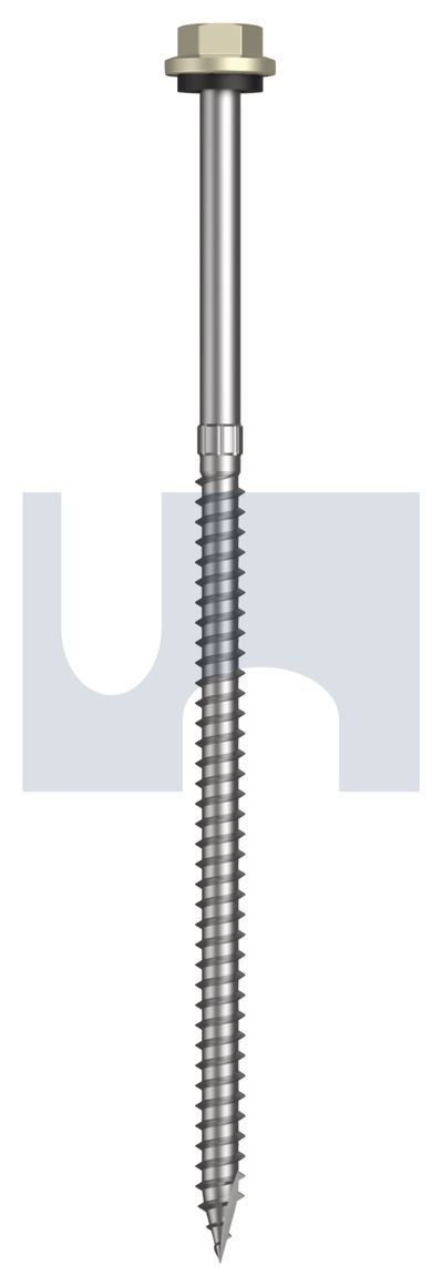 TYPE 17 HEX HEAD + WASHER CL4 EH T17 SEAL HX S:14-10X150 thumbnail 5