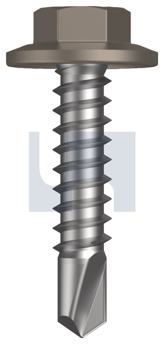 METAL SDS FLANGED HEX HEAD CL4 GU MET FLG HX:12-14X 25 thumbnail 5